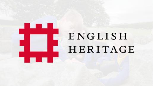 English Heritage Logo One school children at Corbridge Roman Town